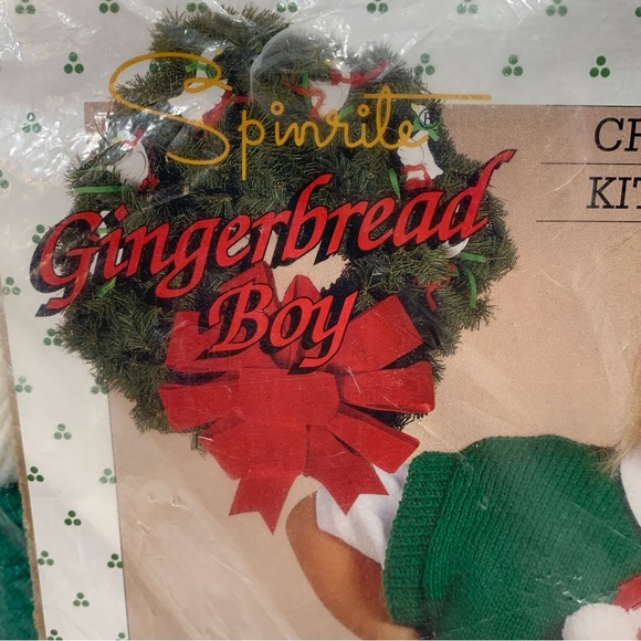 Vintage Spinrite CHRISTMAS Knit Child's Vest KIT Yarn New Old Stock - Picture 6 of 6